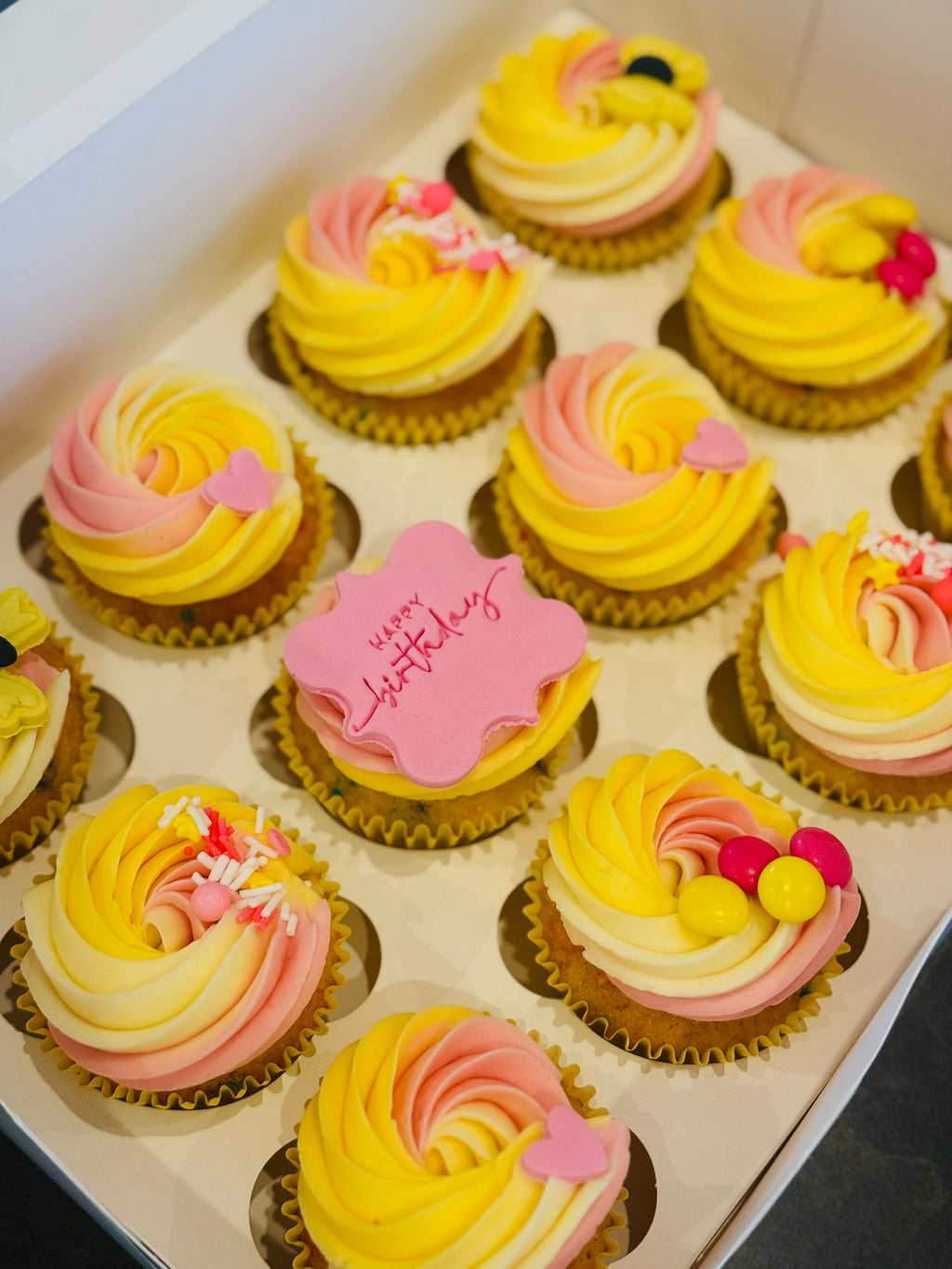 Custom Standard Cupcakes - 12